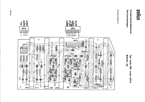 Audio 400; Braun; Frankfurt (ID = 1541824) Radio