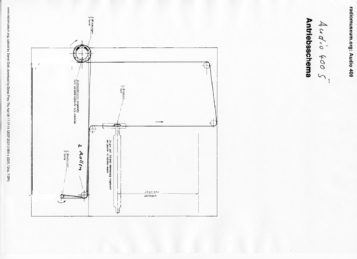 Audio 400S; Braun; Frankfurt (ID = 2637699) Radio