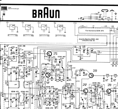 CE1000; Braun; Frankfurt (ID = 1599408) Radio
