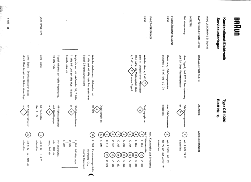 CE1020; Braun; Frankfurt (ID = 1475903) Radio