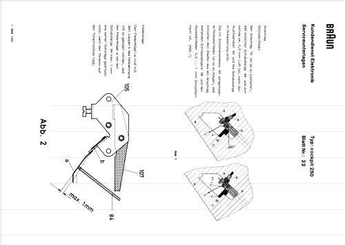cockpit 250W; Braun; Frankfurt (ID = 1783635) Radio