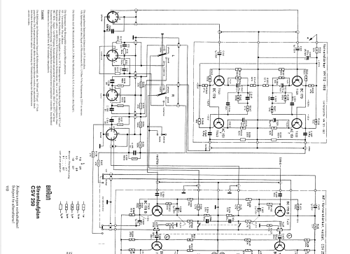 CSV250; Braun; Frankfurt (ID = 1719055) Ampl/Mixer