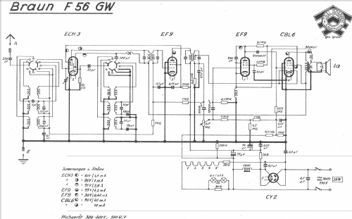 F56GW ; Braun; Frankfurt (ID = 882330) Radio