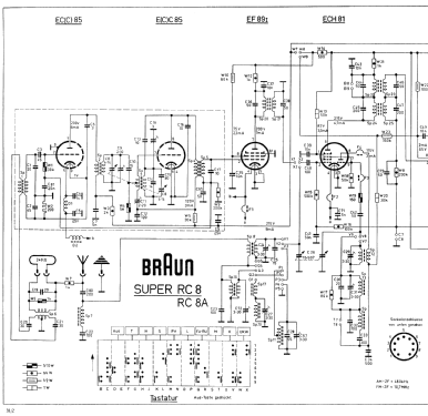 HM7-8 Stereo Ch= RC8A; Braun; Frankfurt (ID = 940281) Radio