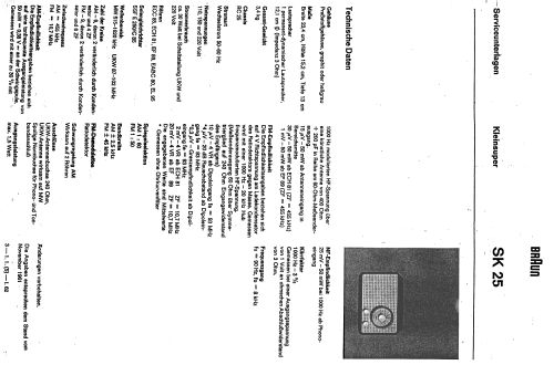 Kleinsuper SK25 Ch= RC25; Braun; Frankfurt (ID = 1462047) Radio