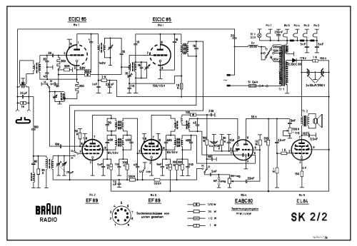 Kleinsuper SK 2/2; Braun; Frankfurt (ID = 2637794) Radio