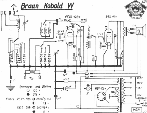 Kobold B, W; Braun; Frankfurt (ID = 914062) Radio