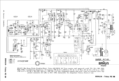 Musikschrank MS2 Ch= RC60, RC55 UK; Braun; Frankfurt (ID = 2465557) Radio