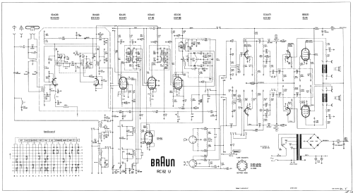 Musikschrank R22A CH= RC82C-U; Braun; Frankfurt (ID = 1612359) Radio