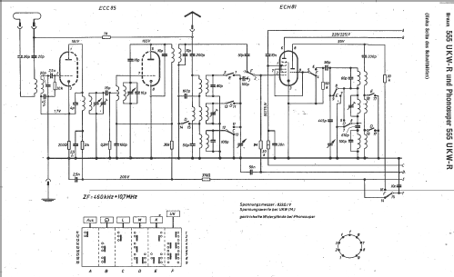 Musiktruhe 555UKW MT Ch= Ph555UK; Braun; Frankfurt (ID = 1090480) Radio