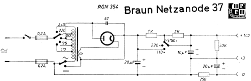 Netzanode 37 BNA37; Braun; Frankfurt (ID = 696631) Power-S