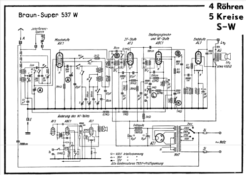 Phono-Super 537W; Braun; Frankfurt (ID = 276120) Radio