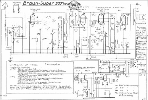 Phono-Super 537W; Braun; Frankfurt (ID = 892186) Radio