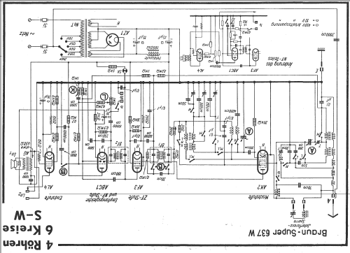 Phono-Super 637W; Braun; Frankfurt (ID = 14024) Radio
