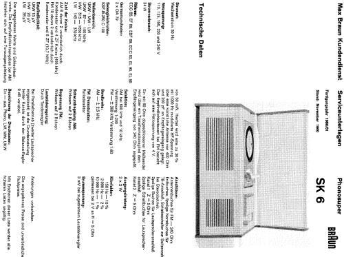 Phonosuper 'Schneewittchensarg' SK6 Ch= RC4; Braun; Frankfurt (ID = 107025) Radio