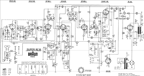 Radiochassis RC61; Braun; Frankfurt (ID = 28959) Radio