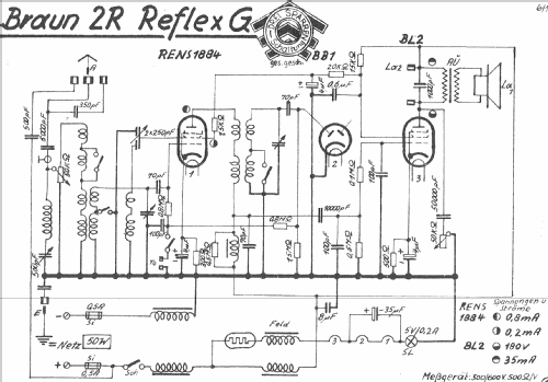 Reflex G I ; Braun; Frankfurt (ID = 880801) Radio