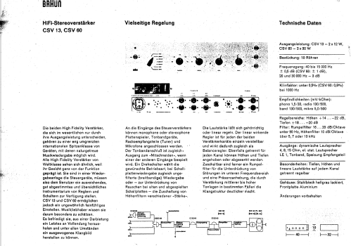 CSV13; Braun; Frankfurt (ID = 221261) Verst/Mix