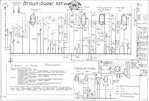 Super 537W; Braun; Frankfurt (ID = 892187) Radio
