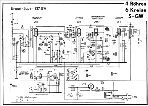 Super 637GW; Braun; Frankfurt (ID = 275858) Radio