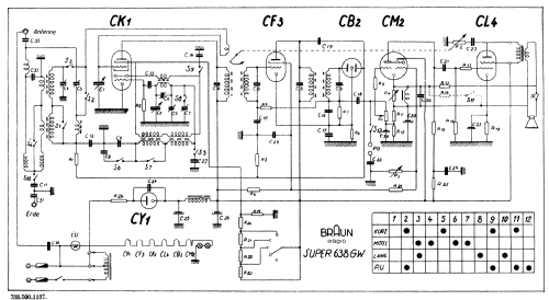 Super 638GW; Braun; Frankfurt (ID = 1855664) Radio