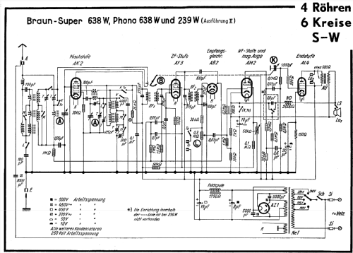 Super 638W; Braun; Frankfurt (ID = 277473) Radio