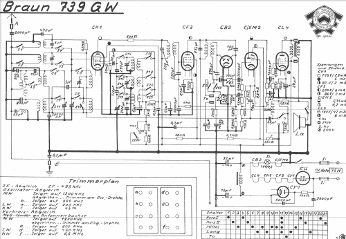 Super 739GW; Braun; Frankfurt (ID = 893101) Radio