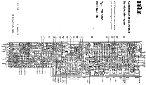 TG1000/4; Braun; Frankfurt (ID = 488021) Ton-Bild