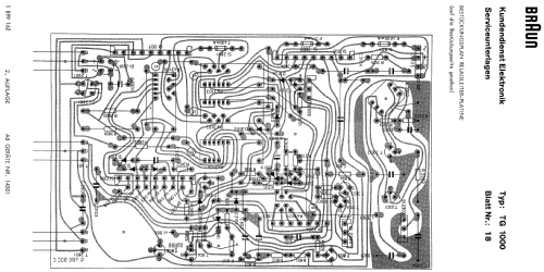 TG1000/4; Braun; Frankfurt (ID = 488022) Sonido-V