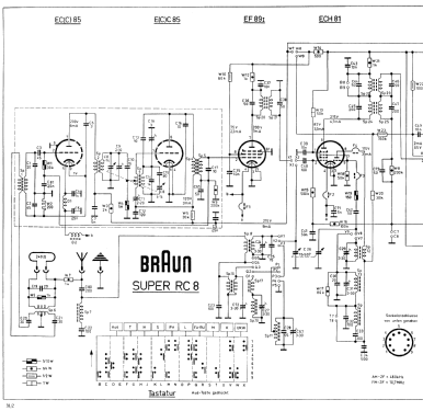 Tischsuper G11/8 Stereo Ch= RC8; Braun; Frankfurt (ID = 692681) Radio