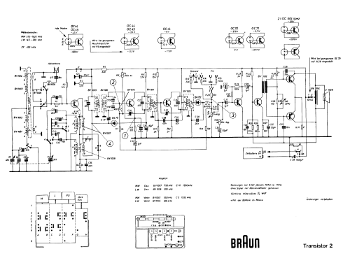 transistor 2 ; Braun; Frankfurt (ID = 1735641) Radio