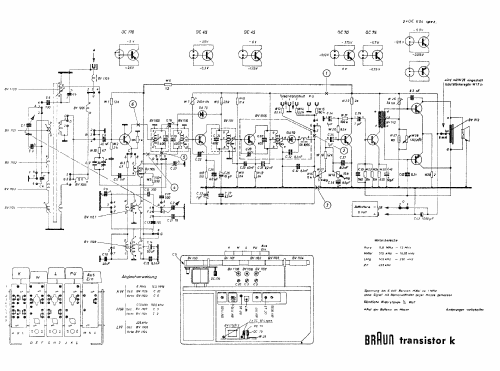 Transistor K; Braun; Frankfurt (ID = 709279) Radio