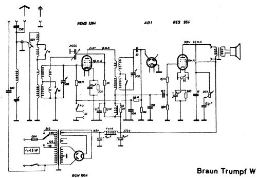 Trumpf W; Braun; Frankfurt (ID = 465862) Radio