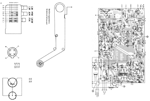 UKW-Transistor-Koffer T510; Braun; Frankfurt (ID = 84049) Radio