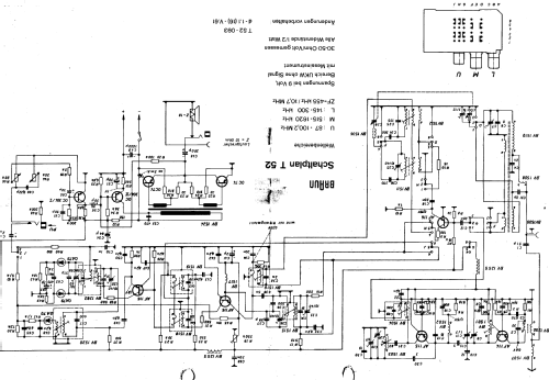UKW-Transistor T 52; Braun; Frankfurt (ID = 1194658) Radio