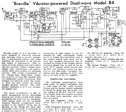 New Beale 84; Breville; Sydney (ID = 1934143) Radio