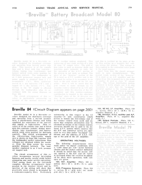 Devon 84; Breville; Sydney (ID = 2981064) Radio