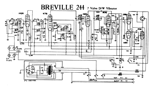 Liberty 244; Breville; Sydney (ID = 2666141) Radio