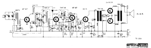 TS209; Vega, BP Radio, (ID = 796336) Radio