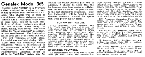 Glenelg BC365; Genalex, BGE brand, (ID = 1936917) Radio