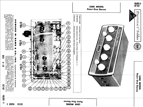 Leak Point One Stereo ; British Industries (ID = 597911) Ampl/Mixer