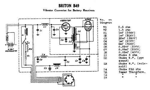 B49; Briton Electrical & (ID = 764001) Aliment.