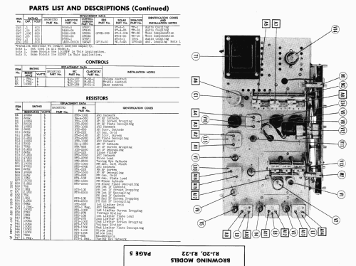 AM-FM Tuner RJ-20 ; Browning (ID = 443931) Radio