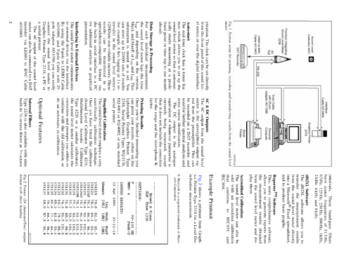 Precision Integrating Sound Level Meter 2236A, 2236B, 2236C, 2236D; Brüel & Kjær; Nærum (ID = 2464328) Equipment