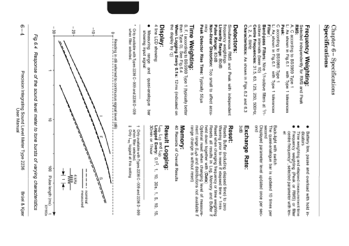 Precision Integrating Sound Level Meter 2236A, 2236B, 2236C, 2236D; Brüel & Kjær; Nærum (ID = 2464354) Equipment