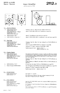 Terz/Oktav Analysator 2112; Brüel & Kjær; Nærum (ID = 2742927) Equipment