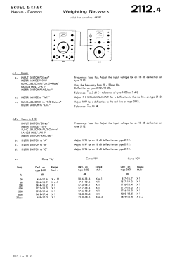 Terz/Oktav Analysator 2112; Brüel & Kjær; Nærum (ID = 2742929) Equipment