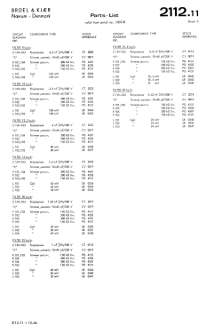 Terz/Oktav Analysator 2112; Brüel & Kjær; Nærum (ID = 2742948) Equipment