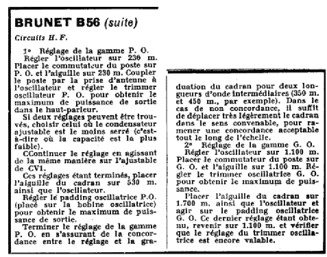 B56; Brunet & Cie, Éts. (ID = 71203) Radio