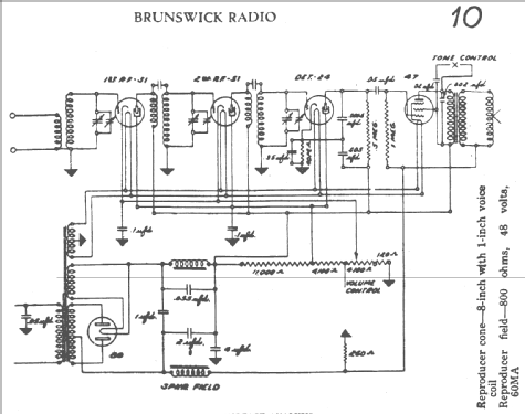 10 & AC-10 ; Brunswick-Balke- (ID = 17332) Radio